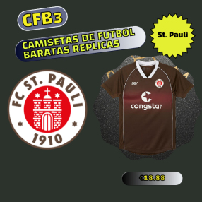 camiseta replica St. Pauli